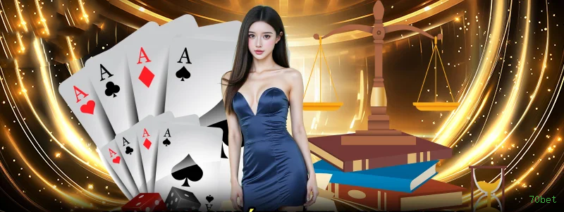 Imagem promocional do cassino online da 70bet mostrando jogos ao vivo